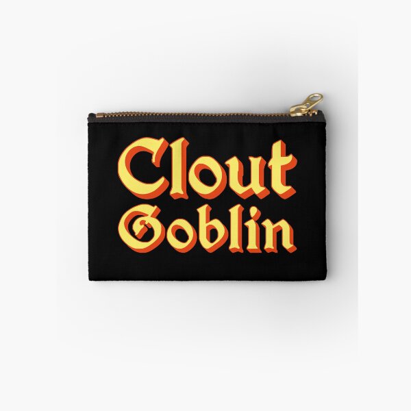 Item preview, Clout Goblin in Yellow Medieval Typography designed and sold by Memes N Lore .
