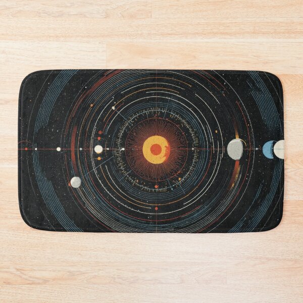 Item preview, Solar system with planet alignment designed and sold by anytka.