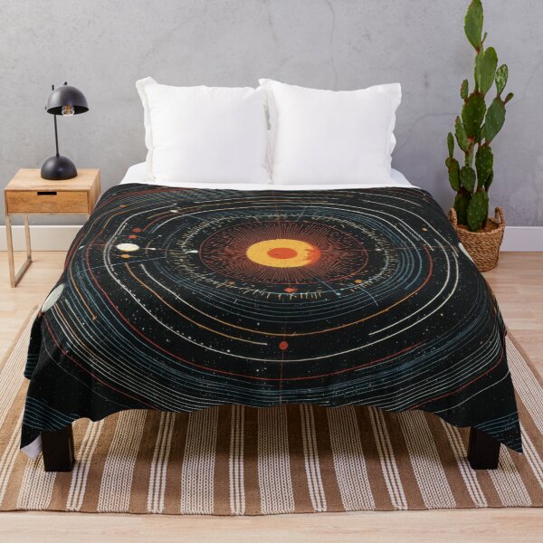 Item preview, Solar system with planet alignment designed and sold by anytka.