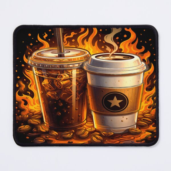 Item preview, Fiery Coffee in Cups designed and sold by WikTor25.