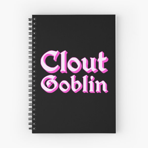 Item preview, Clout Goblin in Pink Medieval Typography designed and sold by Memes N Lore .