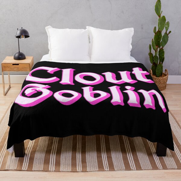 Item preview, Clout Goblin in Pink Medieval Typography designed and sold by Memes N Lore .