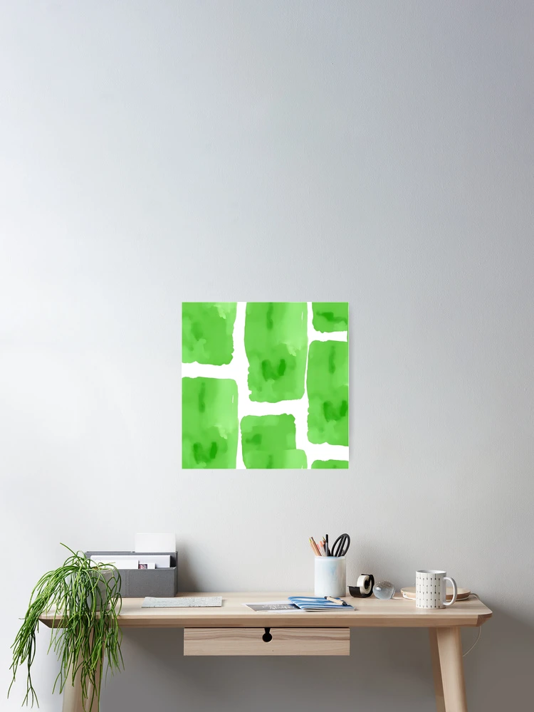 Thumbnail 2 of 3, Poster, Green Abstract Pattern designed and sold by GraphicsClub.