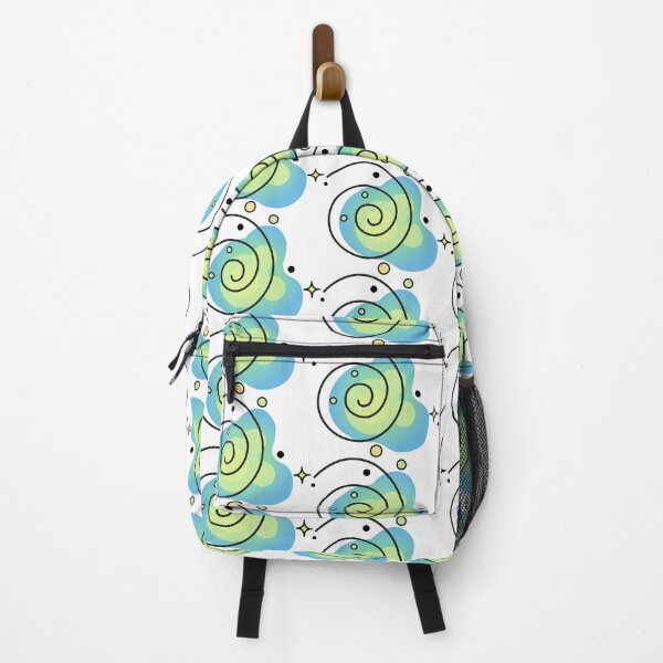 Item preview, Blue green spiral blob designed and sold by BetweenForms.
