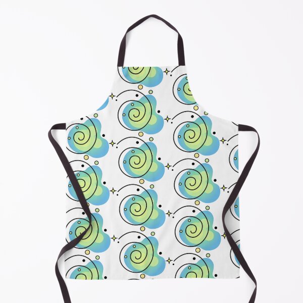 Item preview, Blue green spiral blob designed and sold by BetweenForms.