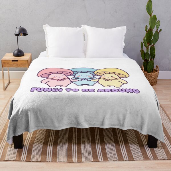 Item preview, Fungi To Be Around Kawaii Mushrooms designed and sold by mergmart.