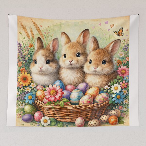 Item preview, Bunnies in the  Easter - Spring Harmony#1 designed and sold by Helios Be. Lavsh.