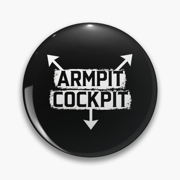 Item preview, Armpit Cockpit - Funny Adult Humor & Sarcastic Joke designed and sold by AMICO77.