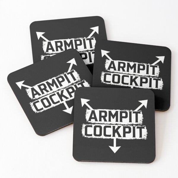 Item preview, Armpit Cockpit - Funny Adult Humor & Sarcastic Joke designed and sold by AMICO77.