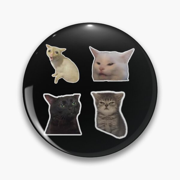 Item preview, Cat meme sticker pack designed and sold by LayersDesign.