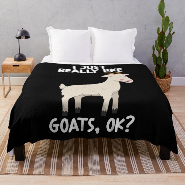 Item preview, I Just Really Like Goats Ok? designed and sold by GabbyKash.