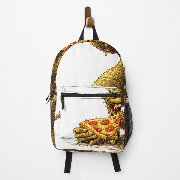 Item preview, Pizza Eating Monster devours entire pizzas! designed and sold by PIXEL POP DESIGNS - Beyond the Norm!.