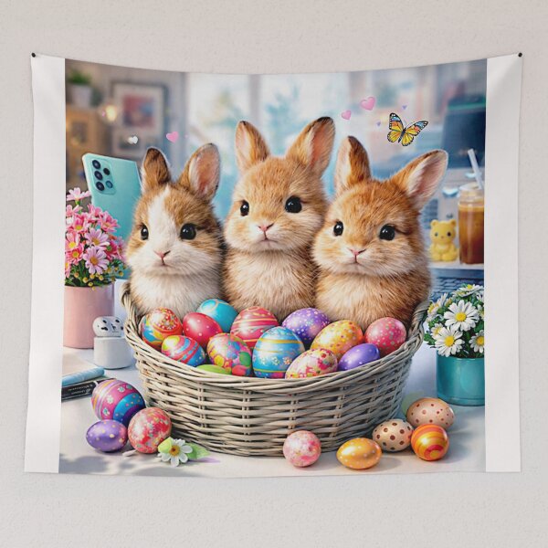 Item preview, Bunnies in the  Easter - Spring Harmony#2 designed and sold by Helios Be. Lavsh.