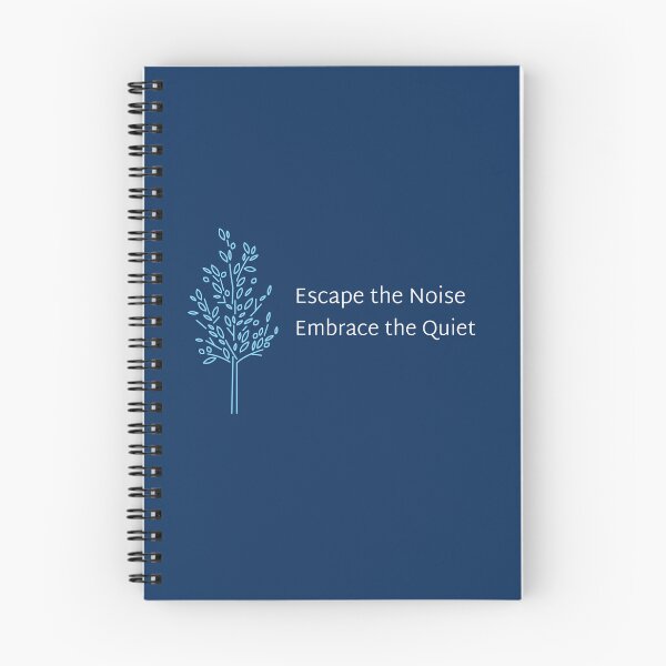 Item preview, Escape the Noise, Embrace the Quiet Living Simple designed and sold by Sachie's Studio.