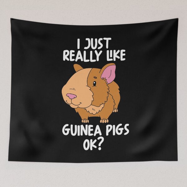 Item preview, I Just Really Like Guinea Pigs Ok? designed and sold by GabbyKash.