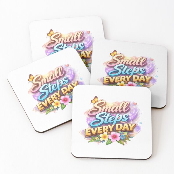 Item preview, Small Steps Everyday Quote T-Shirt | Consistency Growth Mindset Streetwear Design designed and sold by Combat Skies.
