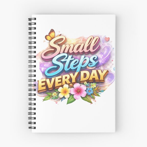 Item preview, Small Steps Everyday Quote T-Shirt | Consistency Growth Mindset Streetwear Design designed and sold by Combat Skies.