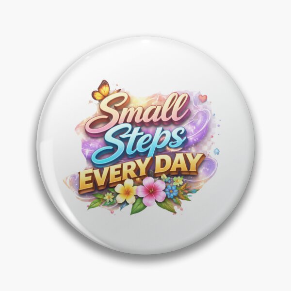 Item preview, Small Steps Everyday Quote T-Shirt | Consistency Growth Mindset Streetwear Design designed and sold by Combat Skies.