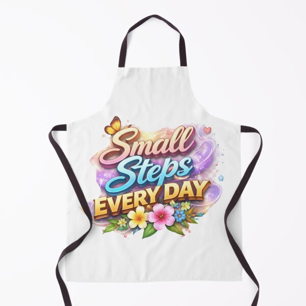 Item preview, Small Steps Everyday Quote T-Shirt | Consistency Growth Mindset Streetwear Design designed and sold by Combat Skies.