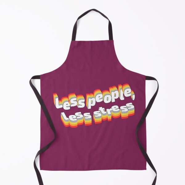 Item preview, Less people, less stress designed and sold by Lilja888.