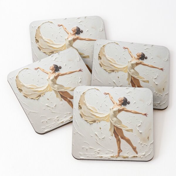 Item preview, Golden Hour Dance - Warm Tones Motion Art designed and sold by The Design Asset Station.