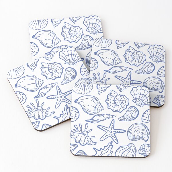 Item preview, Seashells, Starfish, Mediterranean designed and sold by CHERRY--SHOP.