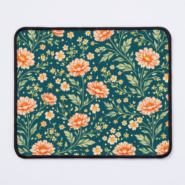 Item preview, Salmon Toned Chrysanthemum Pattern designed and sold by scicilysimonee.