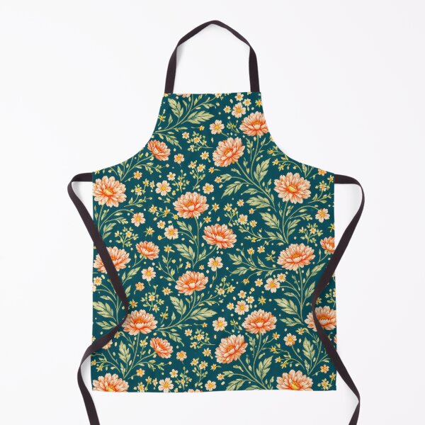 Item preview, Salmon Toned Chrysanthemum Pattern designed and sold by scicilysimonee.