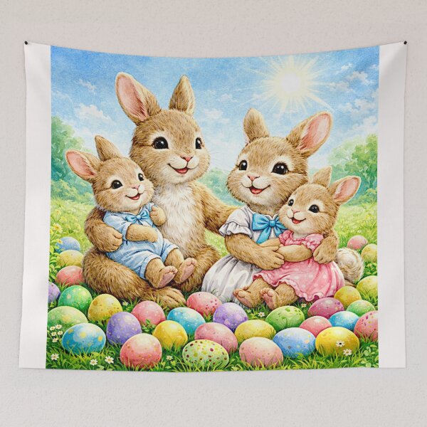 Item preview, Bunnies in the  Easter - Spring Harmony#4 designed and sold by Helios Be. Lavsh.