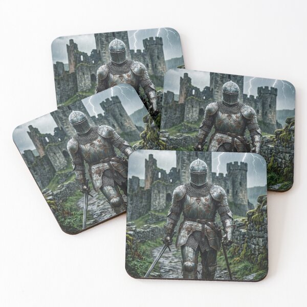 Item preview, Medieval Knight Storm designed and sold by NEONOVAX.