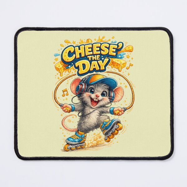 Item preview, Funny mouse . Cheese the Day. designed and sold by Natart1004.