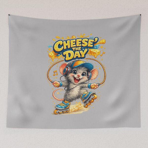 Item preview, Funny mouse . Cheese the Day. designed and sold by Natart1004.