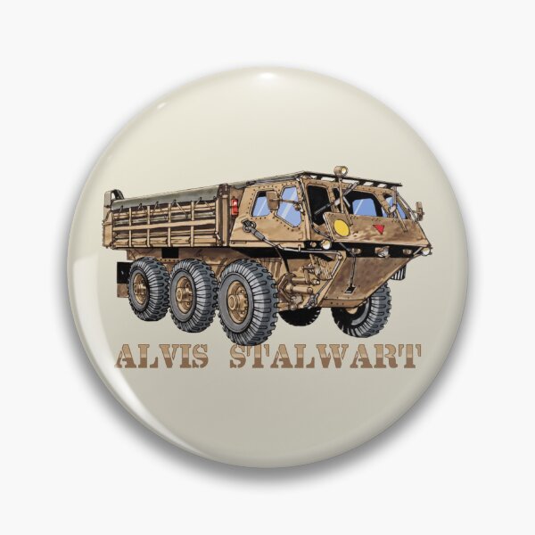 Item preview, Alvis Stalwart British Military Truck Illustration Graphic designed and sold by MilitaryMart.