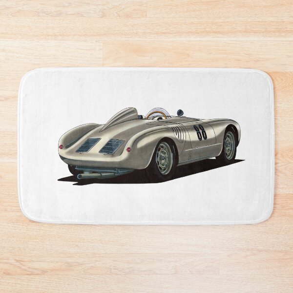 Item preview, Exclusive drawing legendary germany gray racing car 550A Spyder with flat air cooled engine designed and sold by Cars23.