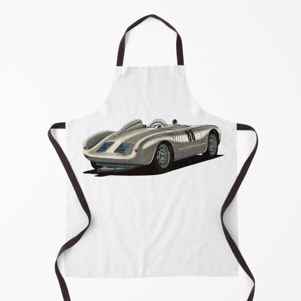 Item preview, Exclusive drawing legendary germany gray racing car 550A Spyder with flat air cooled engine designed and sold by Cars23.