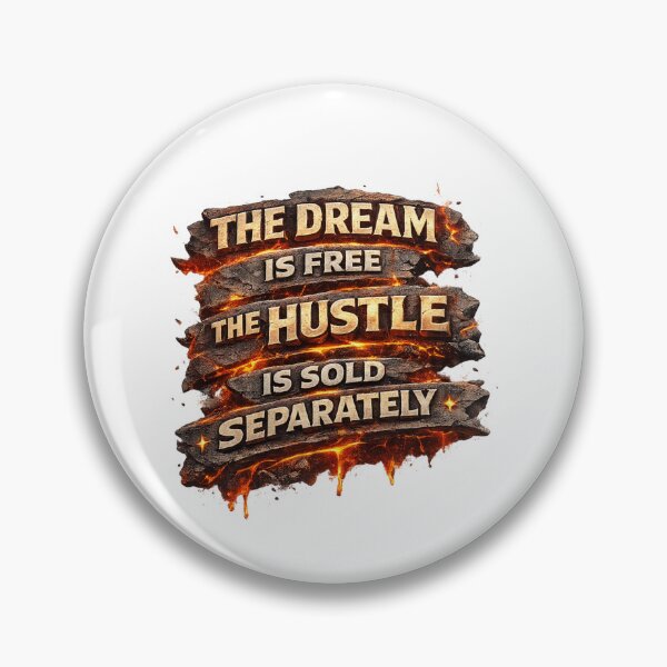 Item preview, The Dream Is Free The Hustle Is Sold Separately T-Shirt | Hustle  designed and sold by Combat Skies.