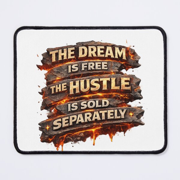Item preview, The Dream Is Free The Hustle Is Sold Separately T-Shirt | Hustle  designed and sold by Combat Skies.