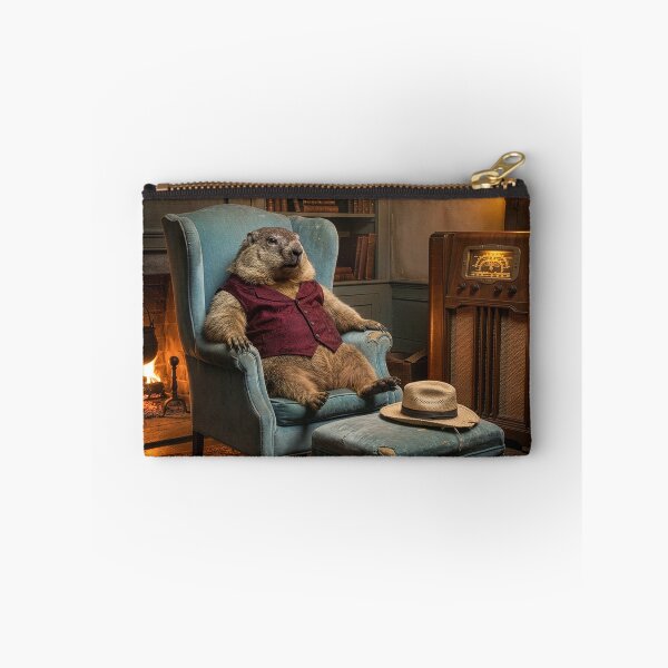 Item preview, Groundhog in His Cozy Burrow designed and sold by Tridentulus.