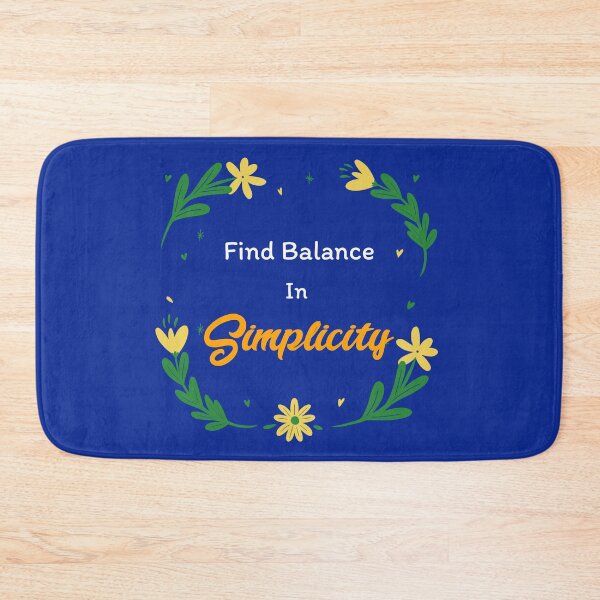 Item preview, Find Balance in Simplicity Living Simple designed and sold by Sachie's Studio.