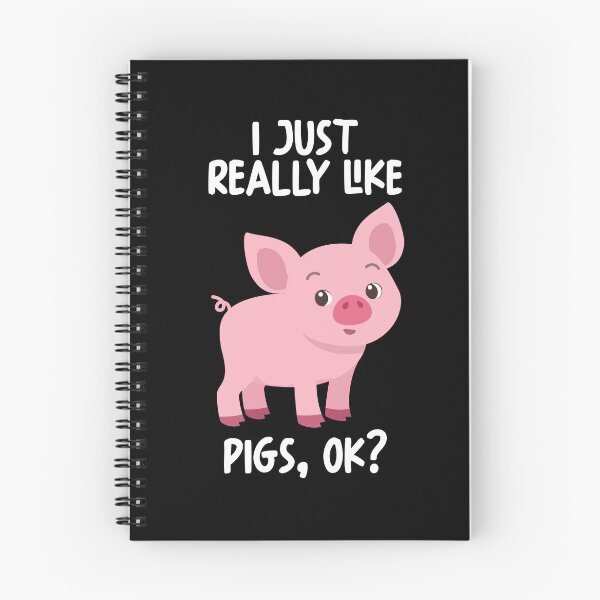 Item preview, I Just Really Like Pigs Ok? designed and sold by GabbyKash.