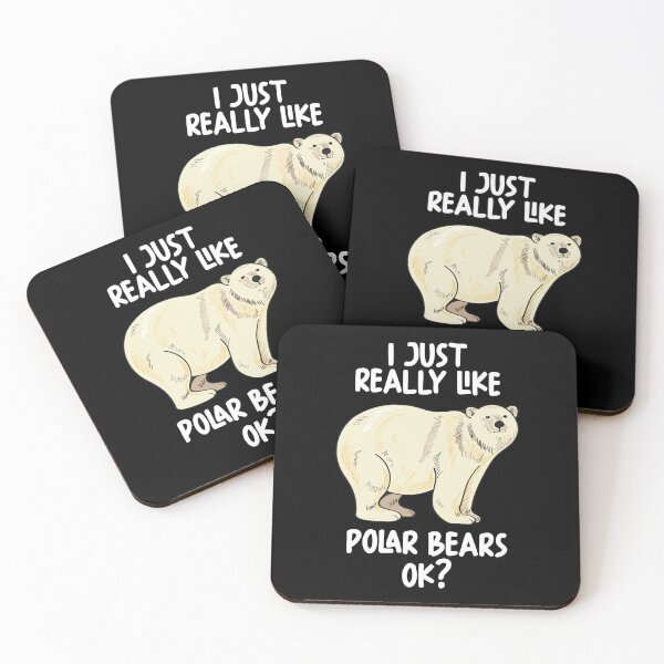 Item preview, I Just Really Like Polar Bears Ok? designed and sold by GabbyKash.