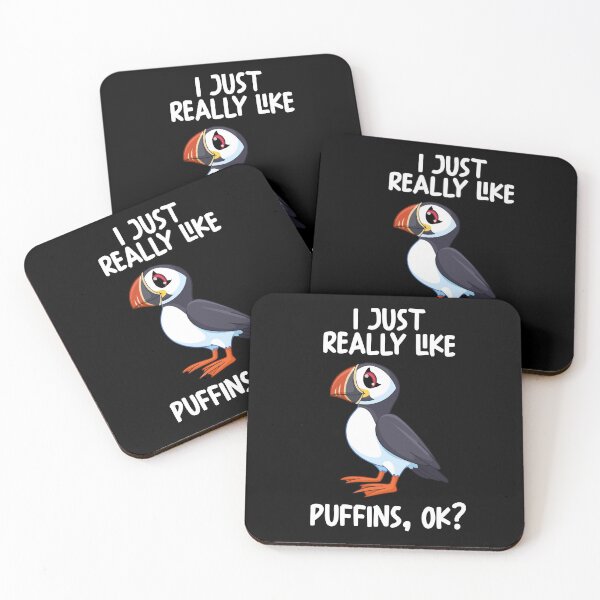 Item preview, I Just Really Like Puffins Ok? designed and sold by GabbyKash.
