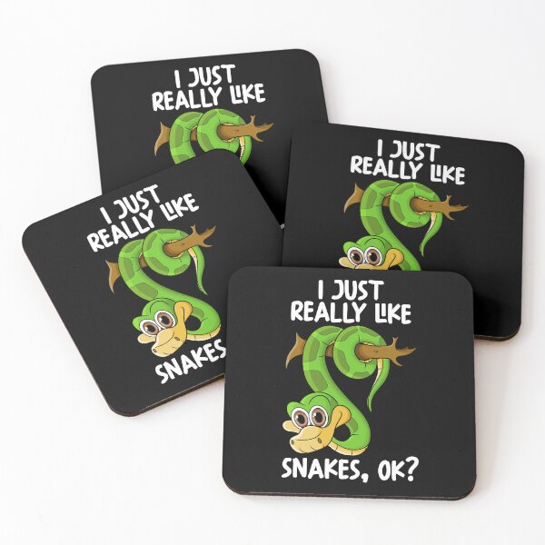 Item preview, I Just Really Like Snakes Ok? designed and sold by GabbyKash.