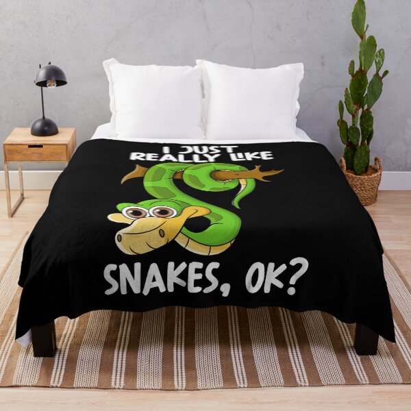 Item preview, I Just Really Like Snakes Ok? designed and sold by GabbyKash.