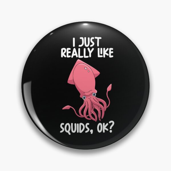 Item preview, I Just Really Like Squids Ok? designed and sold by GabbyKash.