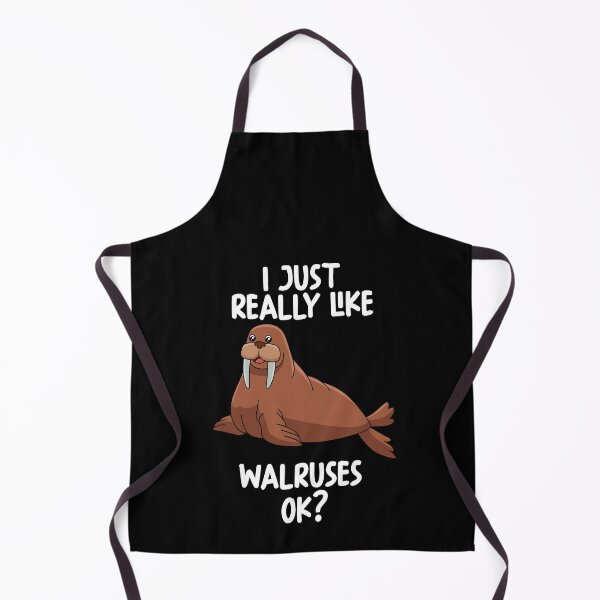 Item preview, I Just Really Like Walruses Ok? designed and sold by GabbyKash.