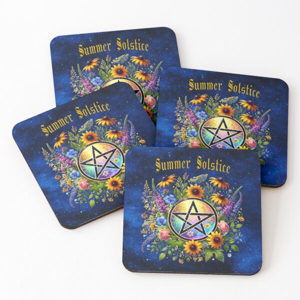 Item preview, Summer Solstice – Rainbow Pentacle Sunflower Magic designed and sold by MysticOzzy.