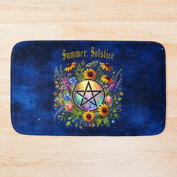 Item preview, Summer Solstice – Rainbow Pentacle Sunflower Magic designed and sold by MysticOzzy.
