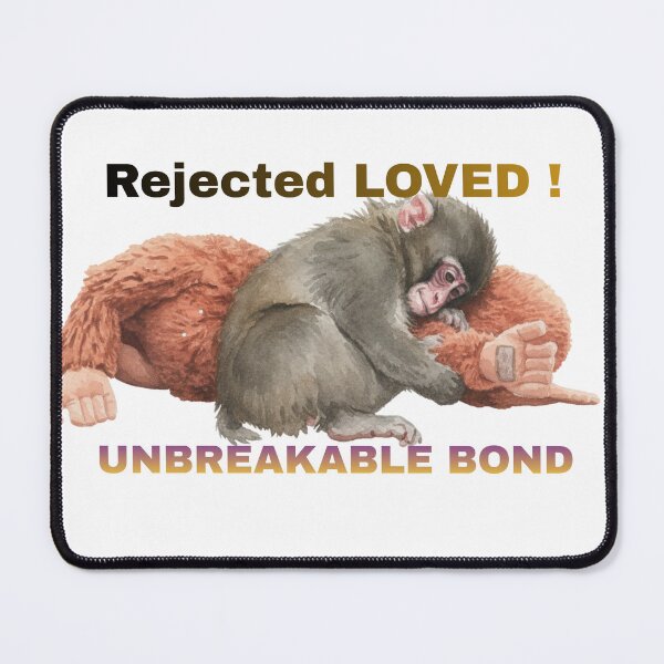 Item preview, Finding Comfort: Baby Monkey and Surrogate Mom Illustration designed and sold by DragonPrint.