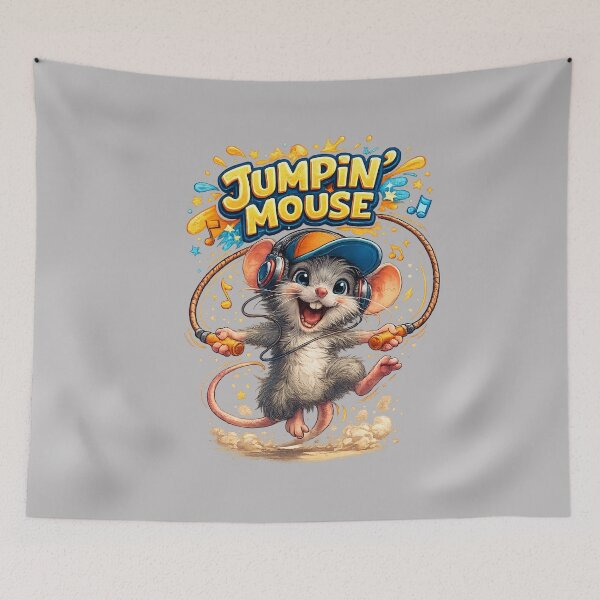 Item preview, Jumping Mouse. Funny mouse .  designed and sold by Natart1004.